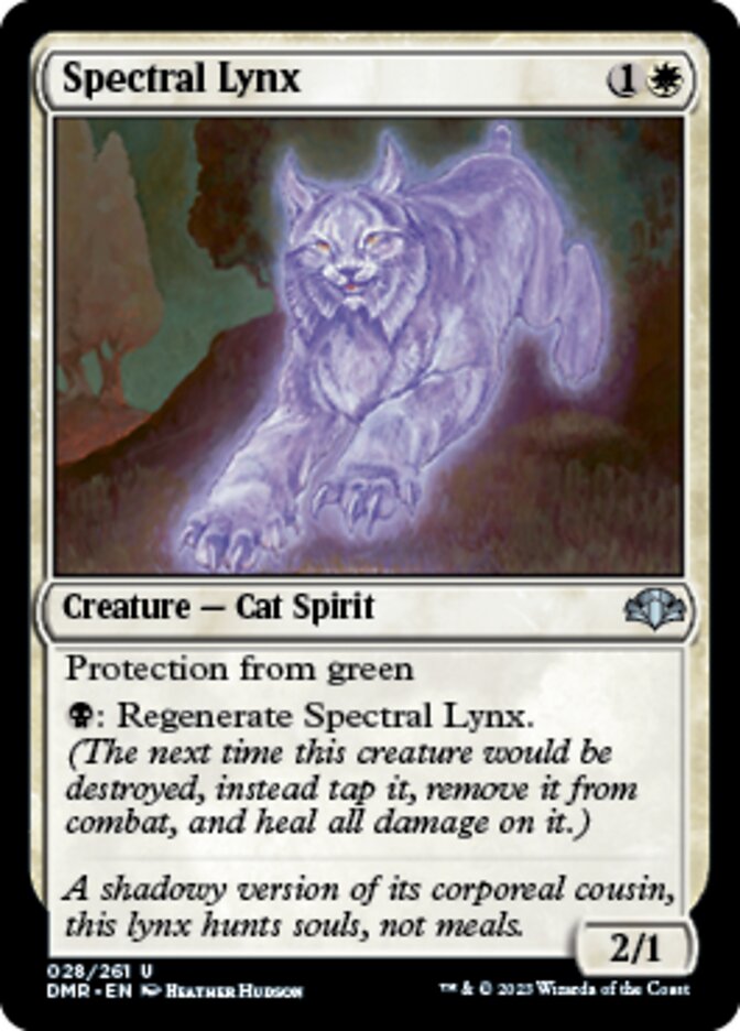 Spectral Lynx [Dominaria Remastered] | Spectrum Games