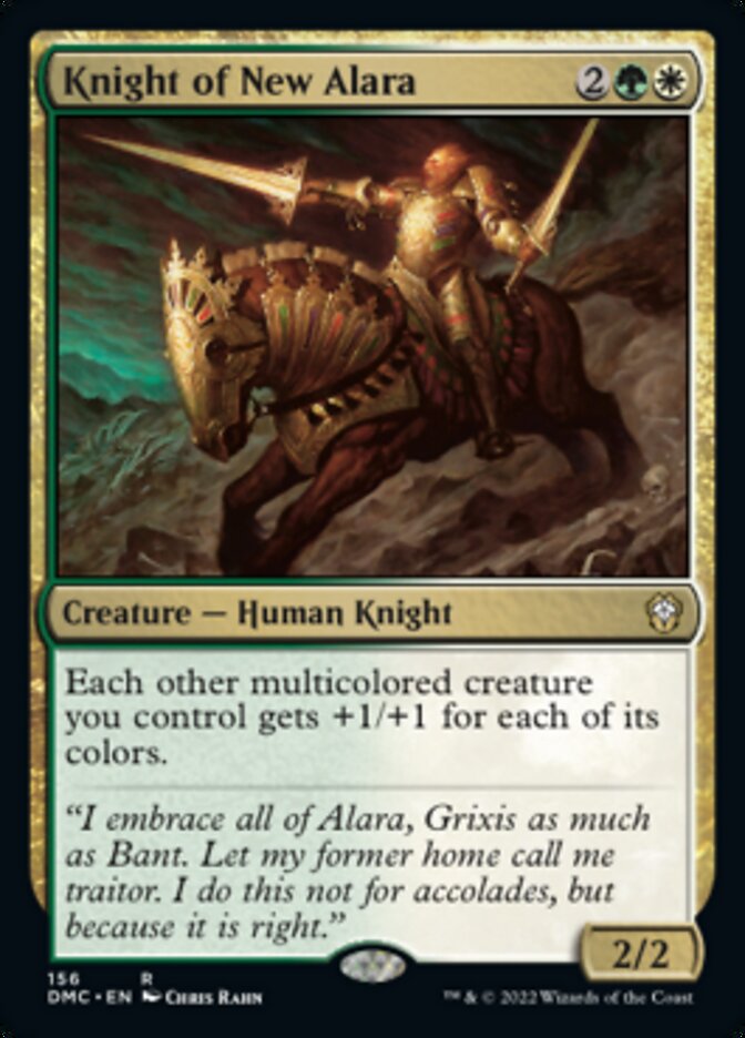 Knight of New Alara [Dominaria United Commander] | Spectrum Games