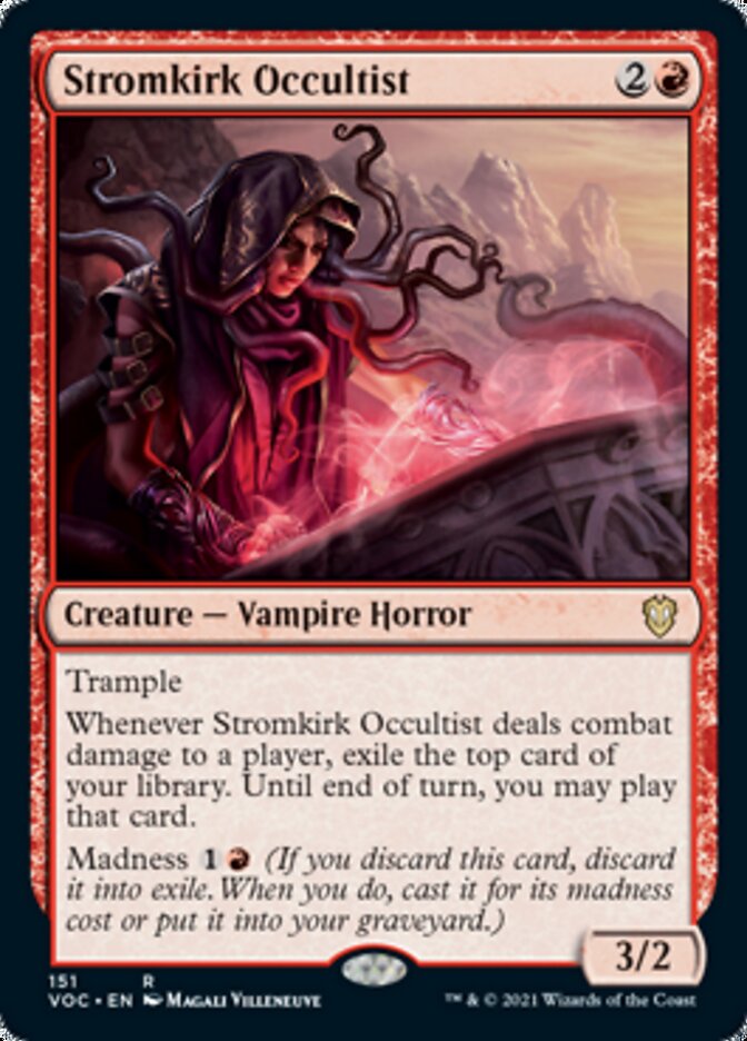 Stromkirk Occultist [Innistrad: Crimson Vow Commander] | Spectrum Games