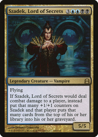 Szadek, Lord of Secrets [Commander 2011] | Spectrum Games