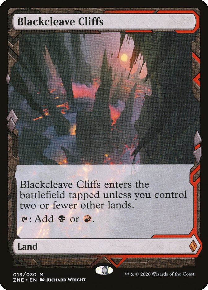 Blackcleave Cliffs [Zendikar Rising Expeditions] | Spectrum Games