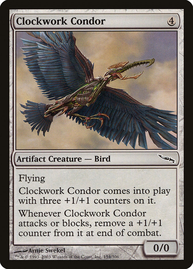 Clockwork Condor [Mirrodin] | Spectrum Games