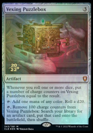 Vexing Puzzlebox [Commander Legends: Battle for Baldur's Gate Prerelease Promos] | Spectrum Games