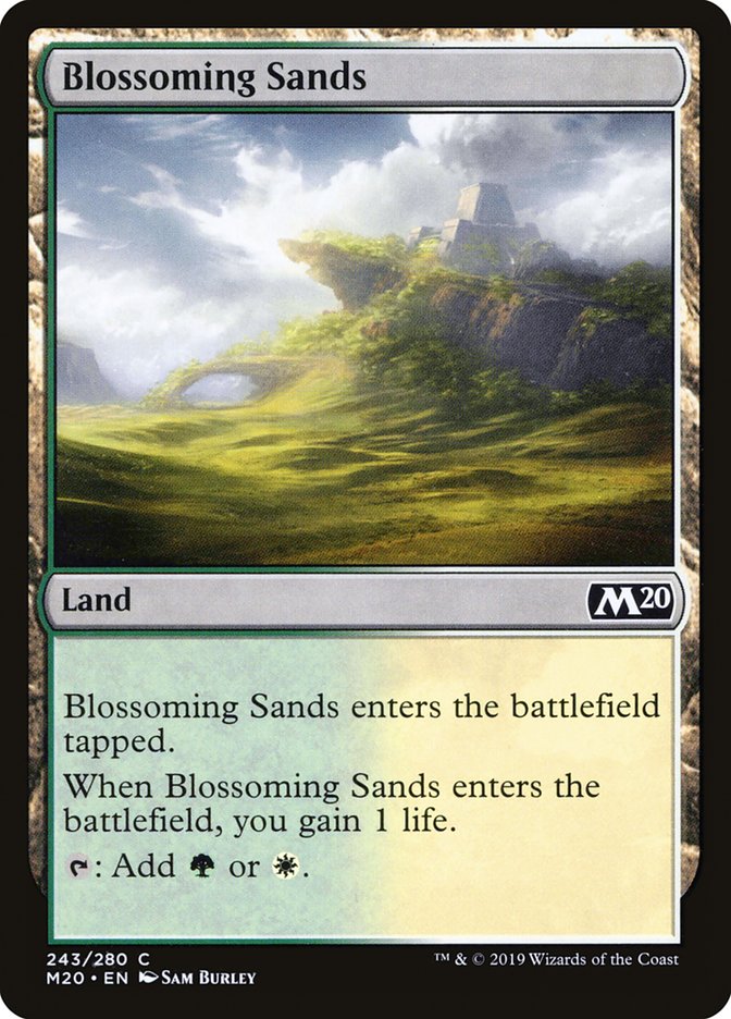 Blossoming Sands [Core Set 2020] | Spectrum Games