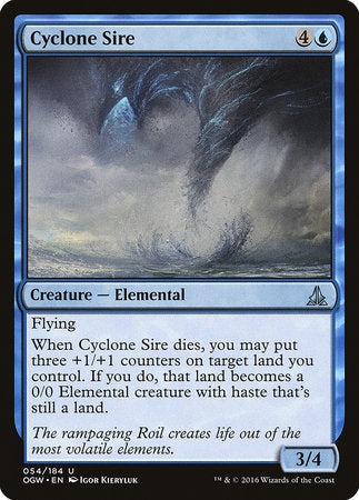 Cyclone Sire [Oath of the Gatewatch] | Spectrum Games