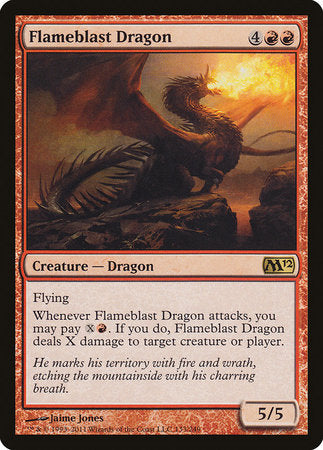Flameblast Dragon [Magic 2012] | Spectrum Games