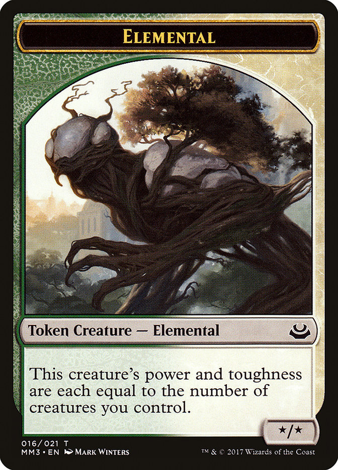 Elemental [Modern Masters 2017 Tokens] | Spectrum Games