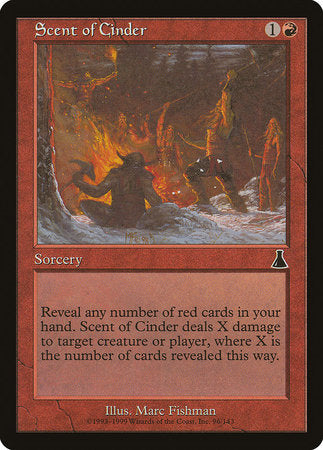 Scent of Cinder [Urza's Destiny] | Spectrum Games