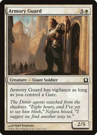 Armory Guard [Return to Ravnica] | Spectrum Games
