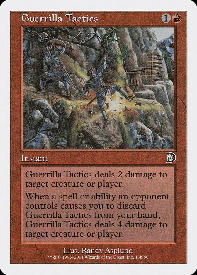 Guerrilla Tactics (Falling) [Deckmasters] | Spectrum Games