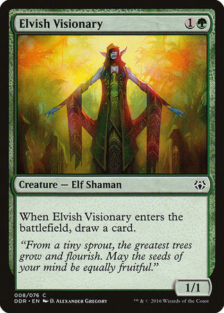 Elvish Visionary [Duel Decks: Nissa vs. Ob Nixilis] | Spectrum Games