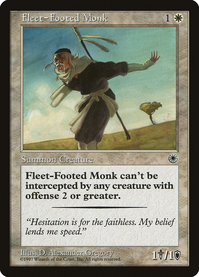 Fleet-Footed Monk [Portal] | Spectrum Games