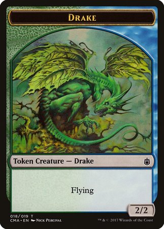 Drake Token (018) [Commander Anthology Tokens] | Spectrum Games