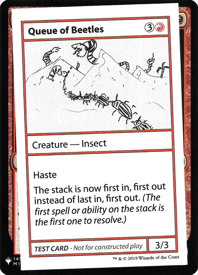 Queue of Beetles [Mystery Booster Playtest Cards] | Spectrum Games