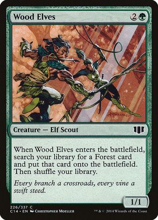 Wood Elves [Commander 2014] | Spectrum Games