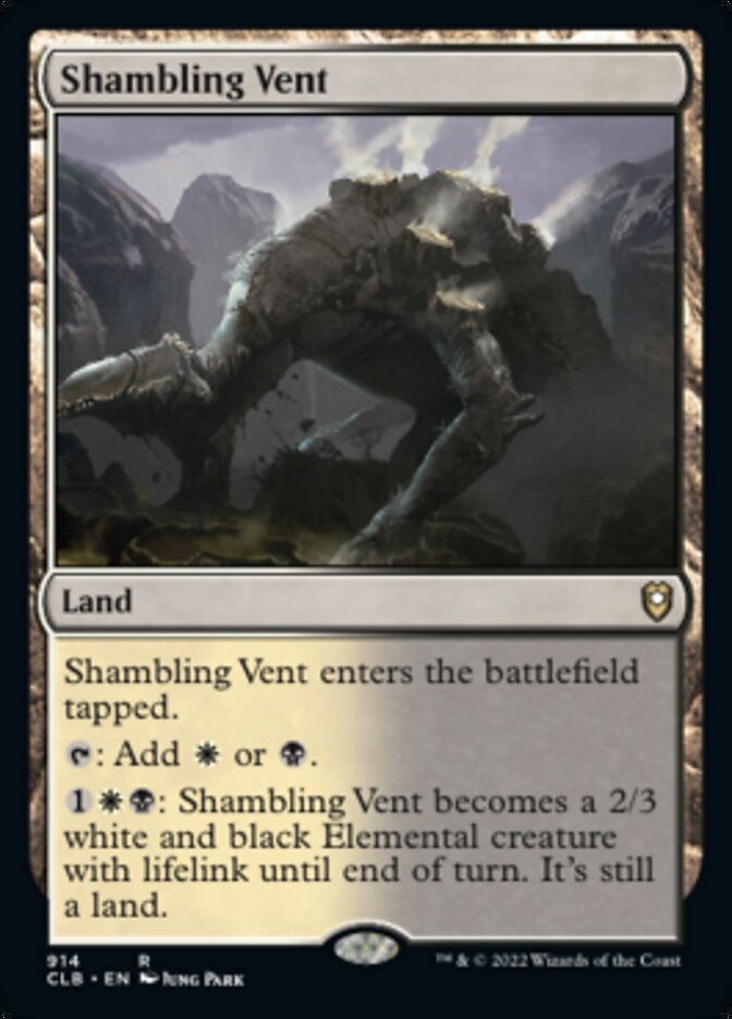 Shambling Vent [Commander Legends: Battle for Baldur's Gate] | Spectrum Games