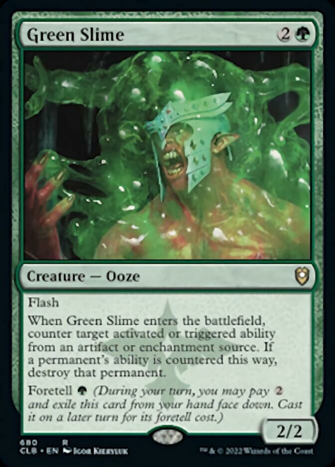 Green Slime [Commander Legends: Battle for Baldur's Gate] | Spectrum Games