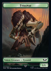 Tyranid (017) // Tyranid Gargoyle Double-sided Token (Surge Foil) [Universes Beyond: Warhammer 40,000 Tokens] | Spectrum Games