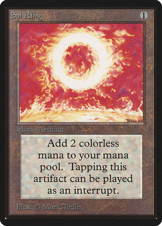 Sol Ring [Limited Edition Beta] | Spectrum Games