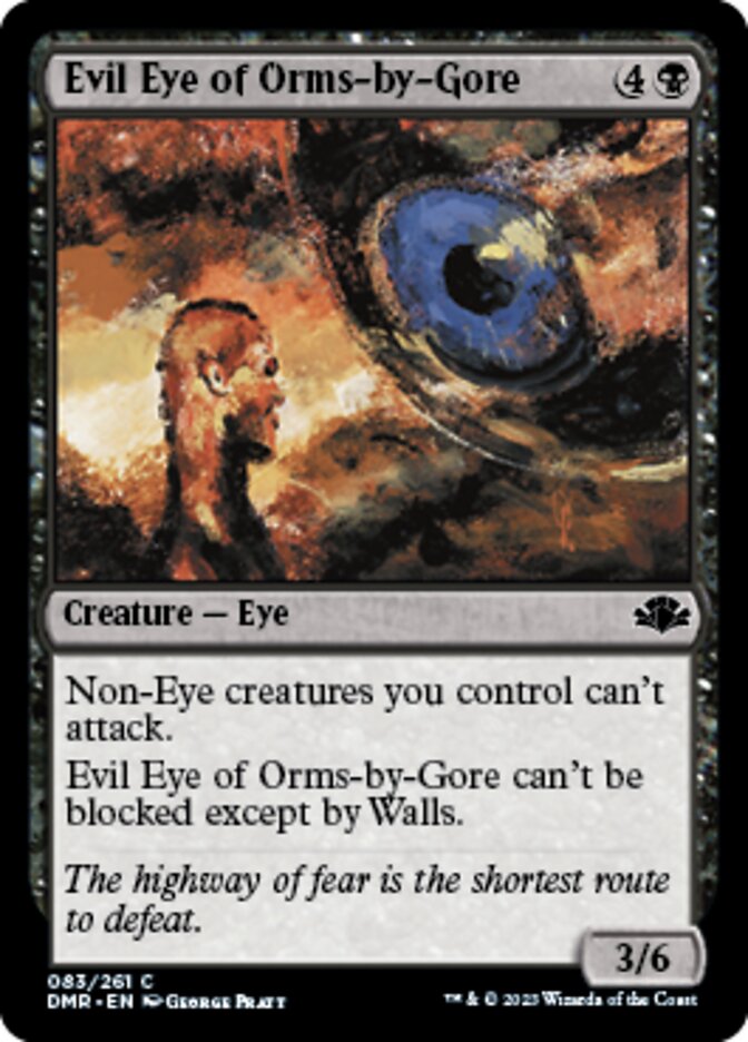 Evil Eye of Orms-by-Gore [Dominaria Remastered] | Spectrum Games
