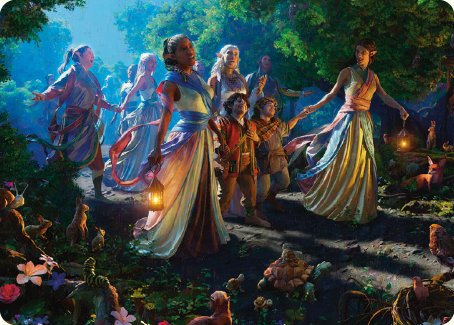 Realm Seekers Art Card [The Lord of the Rings: Tales of Middle-earth Art Series] | Spectrum Games