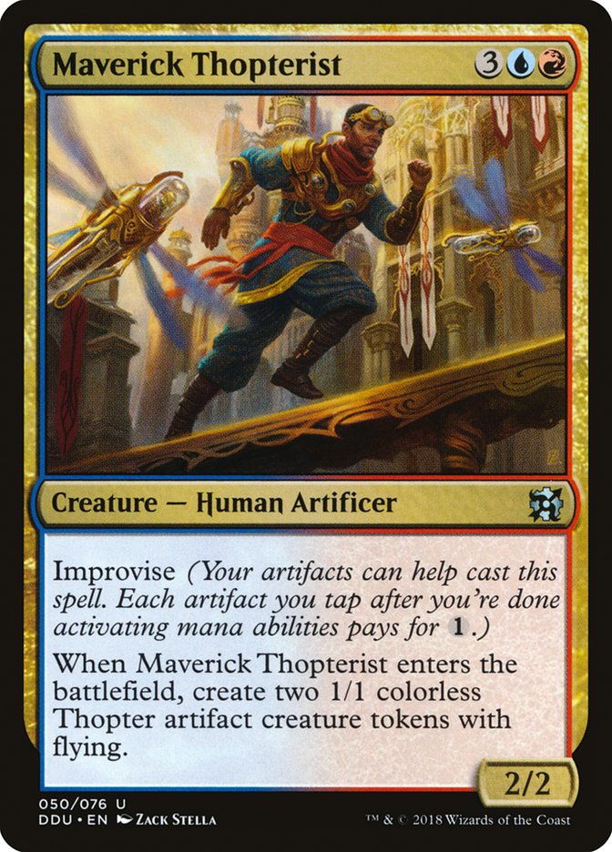 Maverick Thopterist [Duel Decks: Elves vs. Inventors] | Spectrum Games