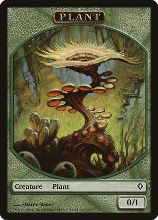 Plant Token [Worldwake Tokens] | Spectrum Games