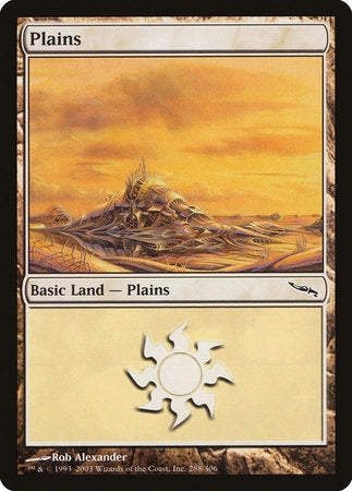 Plains (288) [Mirrodin] | Spectrum Games