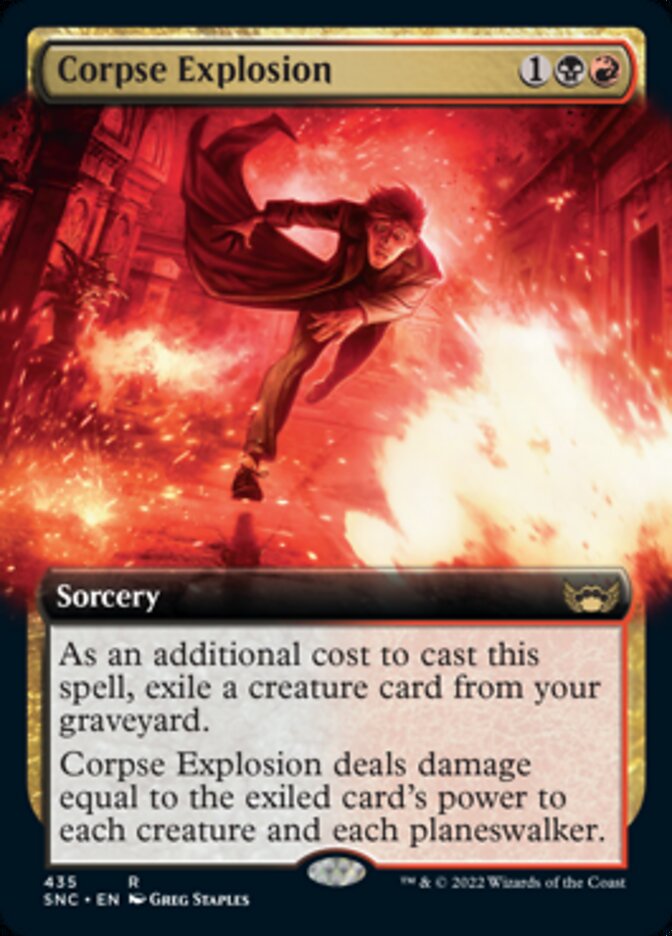 Corpse Explosion (Extended Art) [Streets of New Capenna] | Spectrum Games