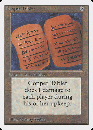 Copper Tablet [Unlimited Edition] | Spectrum Games