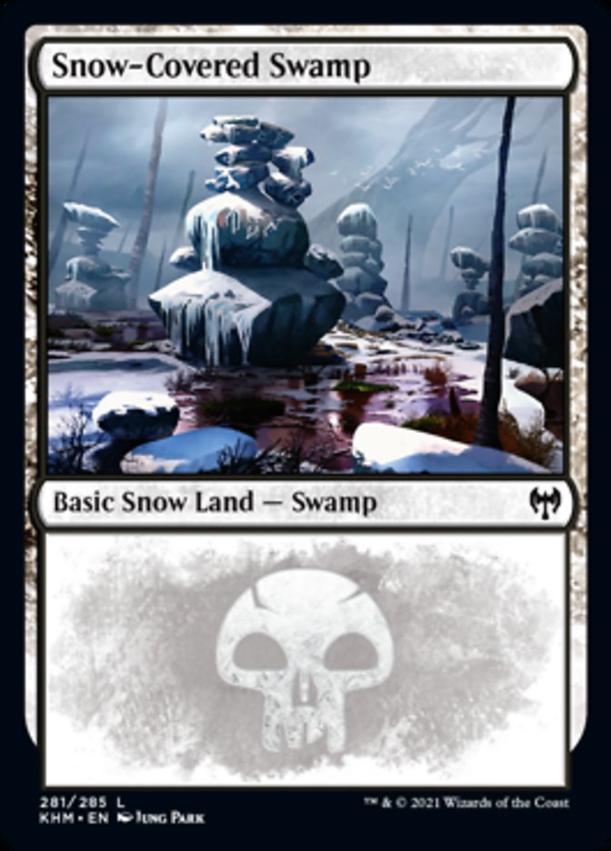 Snow-Covered Swamp (281) [Kaldheim] | Spectrum Games