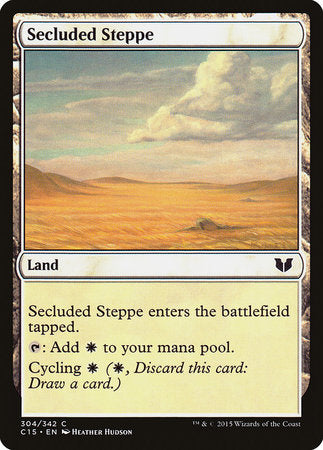 Secluded Steppe [Commander 2015] | Spectrum Games