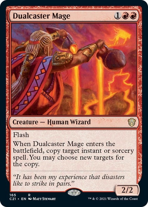 Dualcaster Mage [Commander 2021] | Spectrum Games