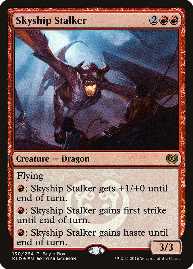 Skyship Stalker (Buy-A-Box) [Kaladesh Promos] | Spectrum Games