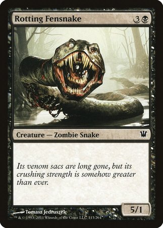 Rotting Fensnake [Innistrad] | Spectrum Games