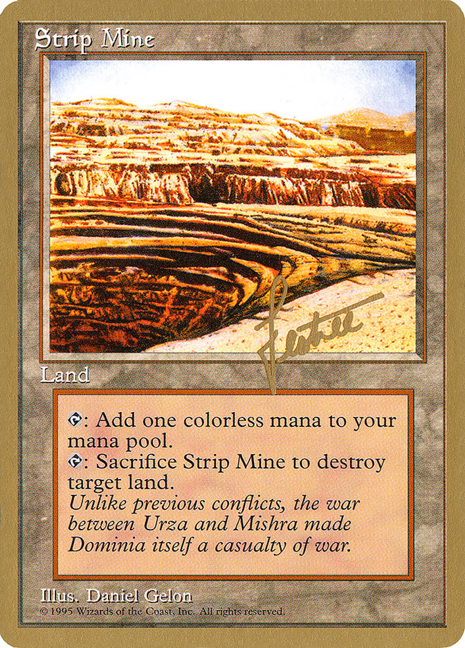 Strip Mine (Bertrand Lestree) [Pro Tour Collector Set] | Spectrum Games