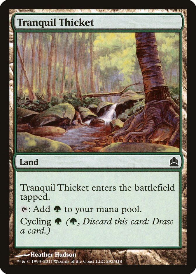 Tranquil Thicket [Commander 2011] | Spectrum Games