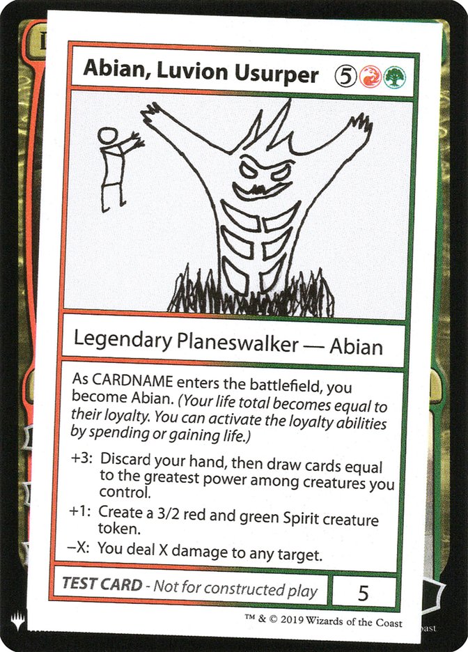 Abian, Luvion Usurper [Mystery Booster Playtest Cards] | Spectrum Games