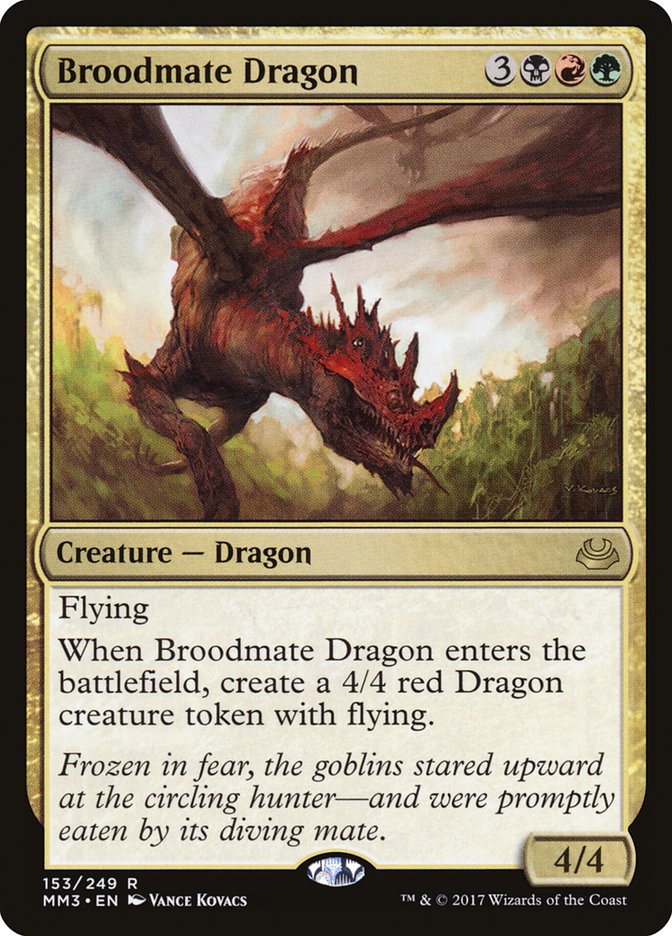 Broodmate Dragon [Modern Masters 2017] | Spectrum Games