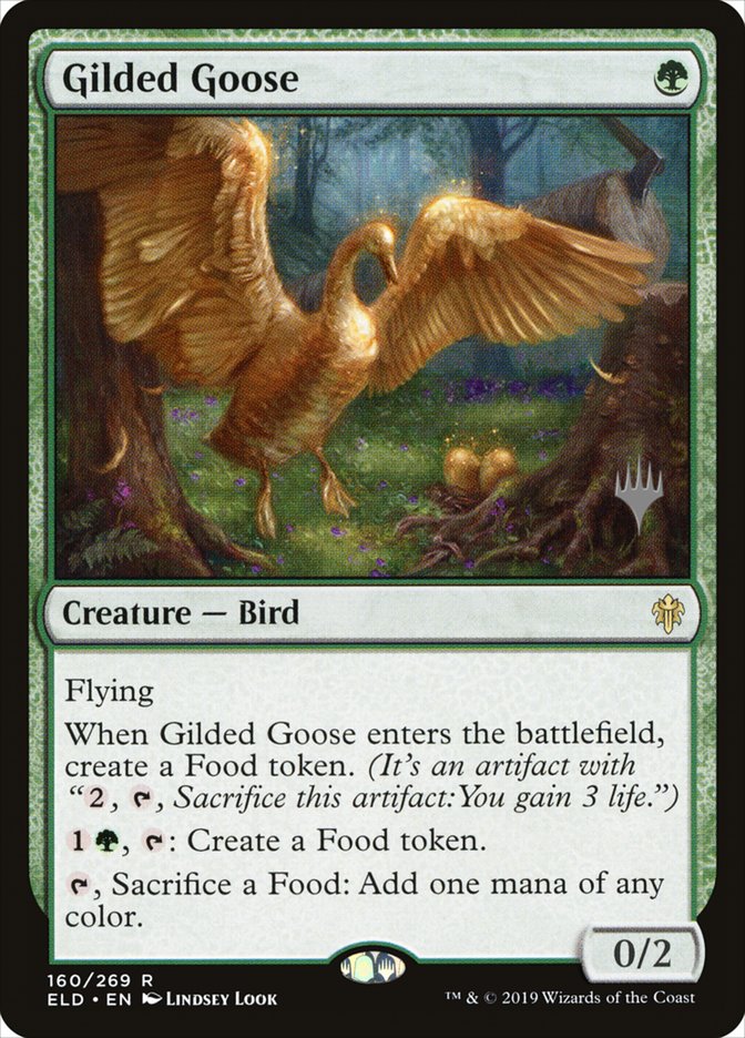 Gilded Goose (Promo Pack) [Throne of Eldraine Promos] | Spectrum Games