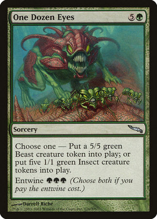 One Dozen Eyes [Mirrodin] | Spectrum Games