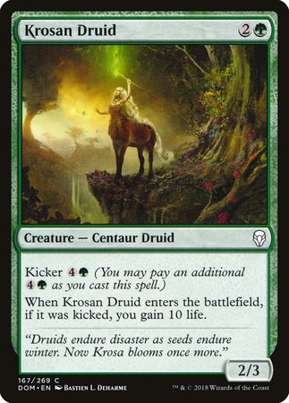Krosan Druid [Dominaria] | Spectrum Games