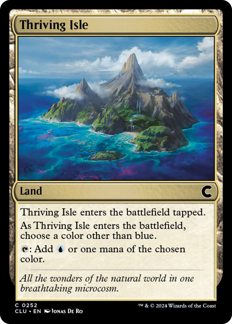 Thriving Isle [Ravnica: Clue Edition] | Spectrum Games