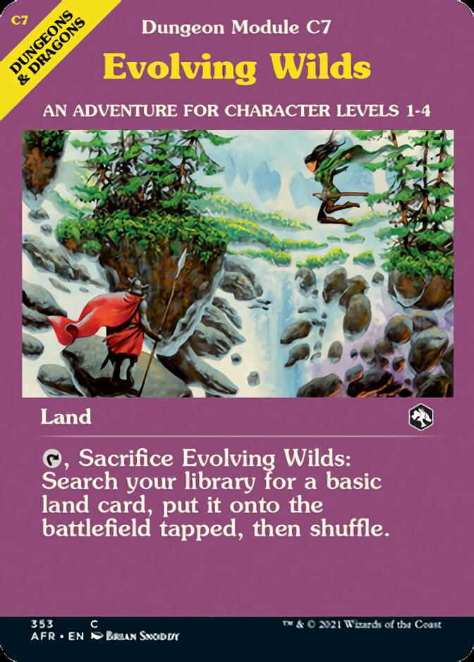 Evolving Wilds (Dungeon Module) [Dungeons & Dragons: Adventures in the Forgotten Realms] | Spectrum Games