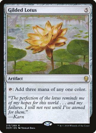 Gilded Lotus [Dominaria Promos] | Spectrum Games