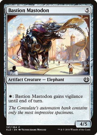 Bastion Mastodon [Kaladesh] | Spectrum Games