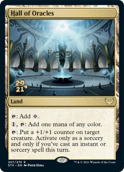 Hall of Oracles [Strixhaven: School of Mages Prerelease Promos] | Spectrum Games