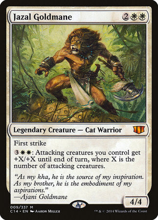 Jazal Goldmane [Commander 2014] | Spectrum Games