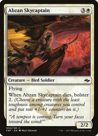 Abzan Skycaptain [Fate Reforged] | Spectrum Games