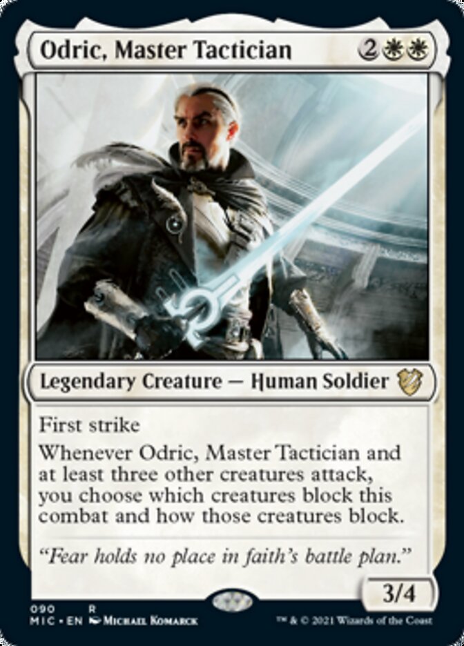 Odric, Master Tactician [Innistrad: Midnight Hunt Commander] | Spectrum Games